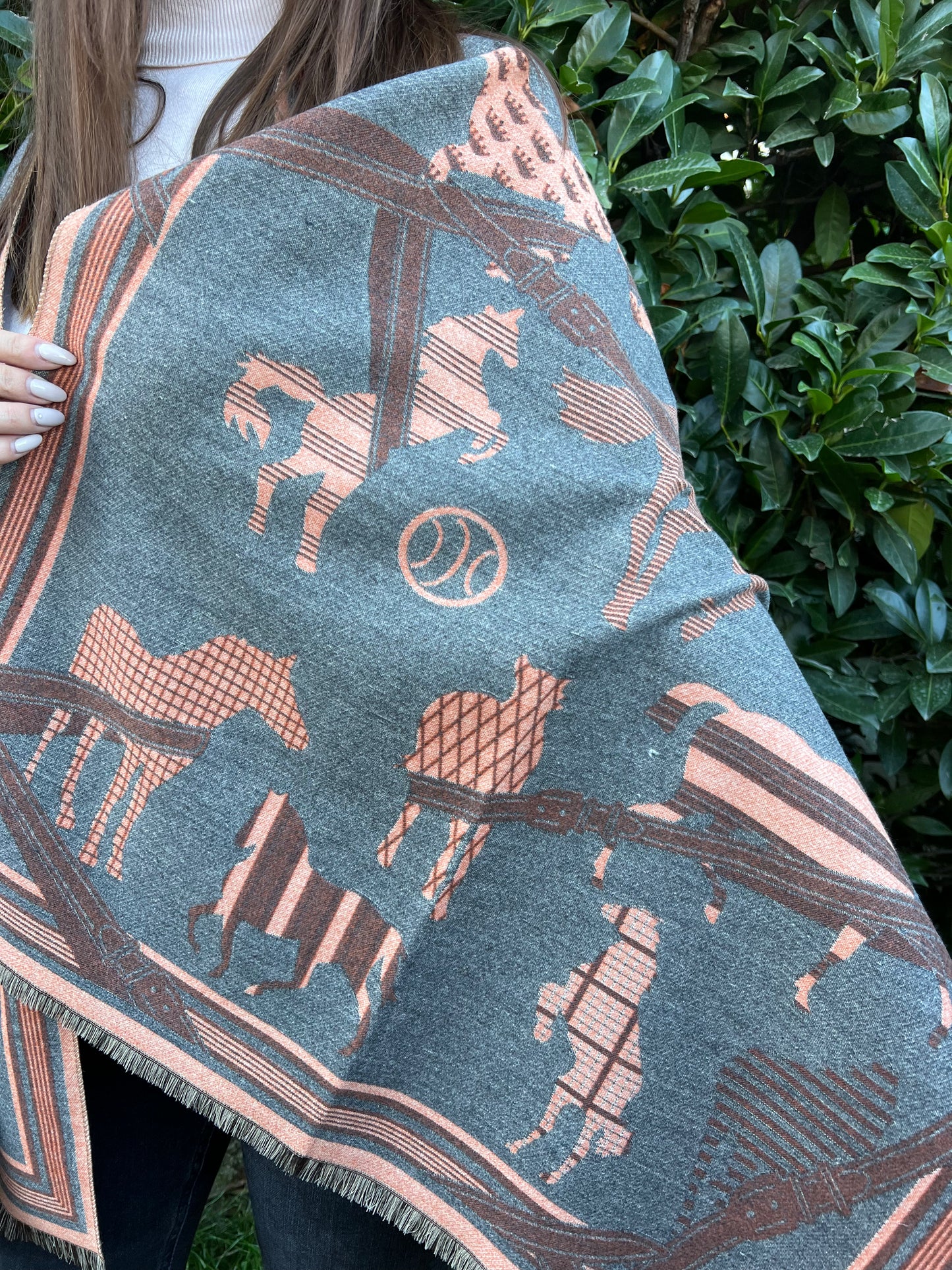 КАШМИРЕН ШАЛ HERMES