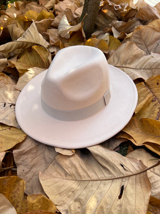 BEIGE FEDORA